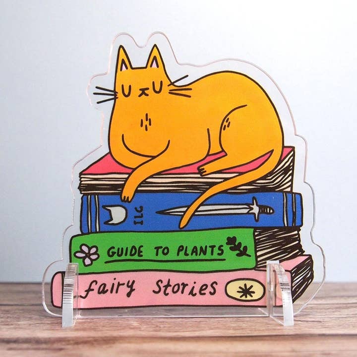 Akryl Katt Skrivbordsprydnad Ställ Smycke för wholesale av I LIKE CATS