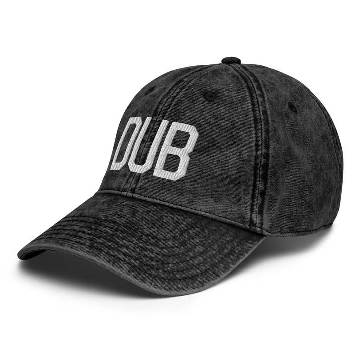 DUB Dublin Ireland Cotton Twill Cap for wholesale by YHM Designs