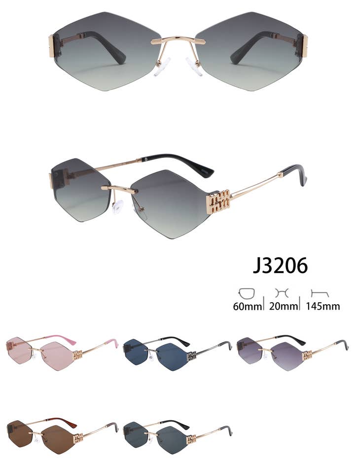 J3206, Prism Trendig Gradientlins & Designade Skalmar för wholesale av Prime Opticals