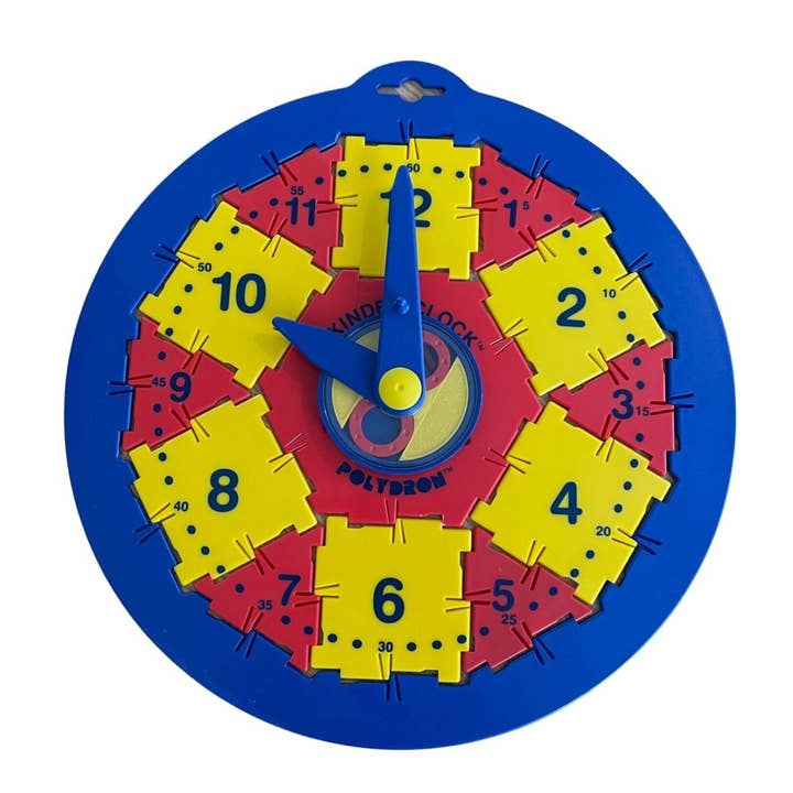 Polydron Kinder Clock for wholesale by Kids Party Craft