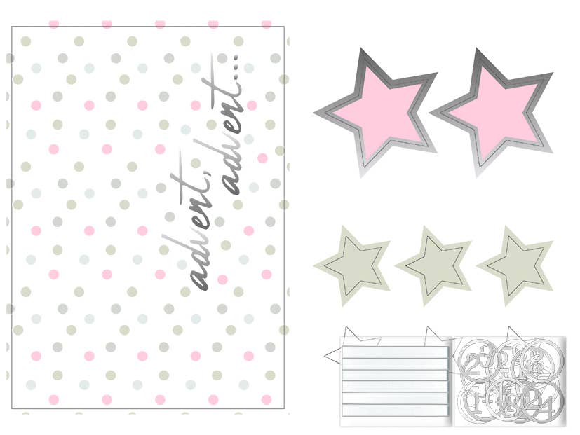 URSUS® / Buntpapierfabrik Ludwig Bähr GmbH & Co. KG - Wholesale Advent calendar - Advent calendar book “Stars”1