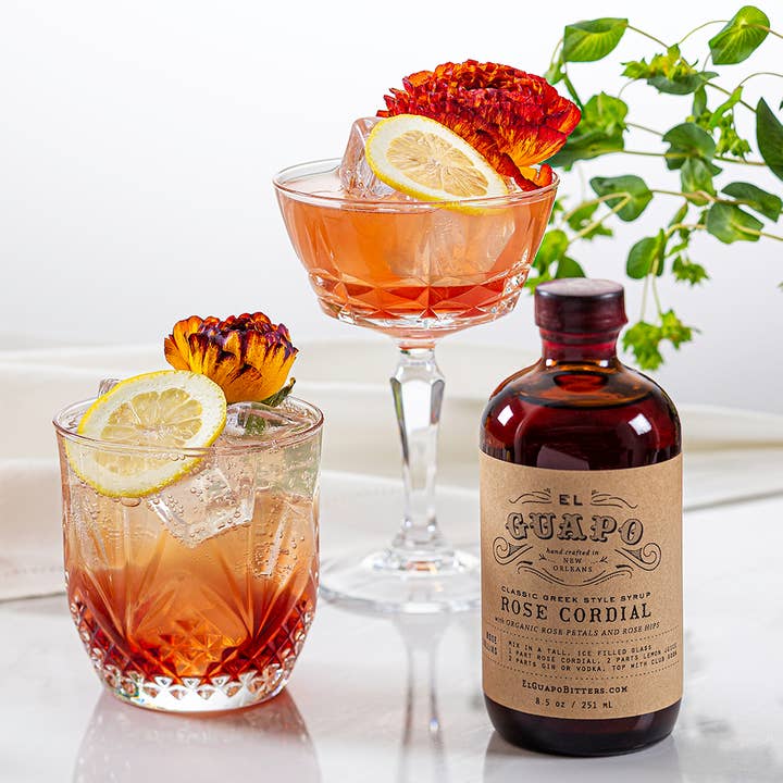 El Guapo - Wholesale Cocktail Mix/Syrup - Syrups: Rose Cordial