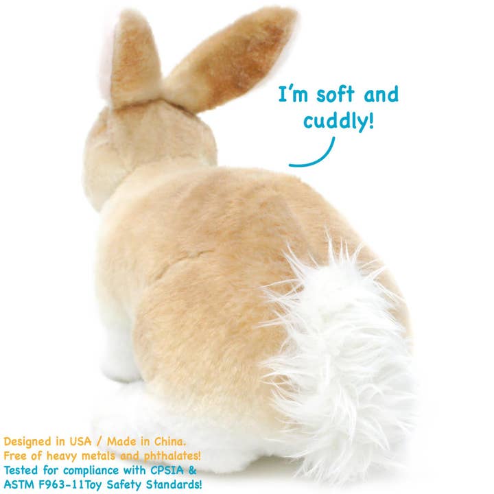VIAHART Toy Co. - Wholesale Stuffed/Plush Toy - Kids & Baby - Ridley The Rabbit | 11 Inch Stuffed Animal Plush4
