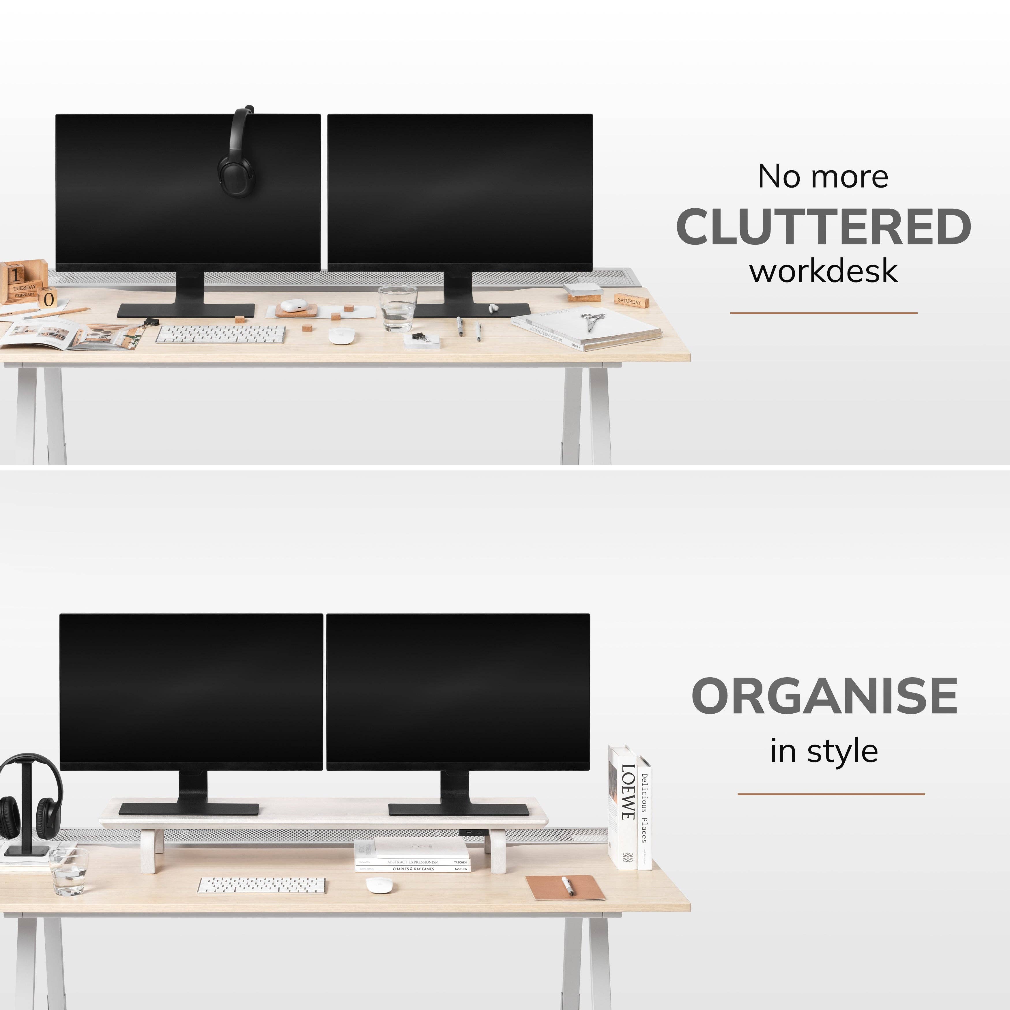 Anji Mountain - Wholesale Desk Riser - Tanguy Monitor Stand1