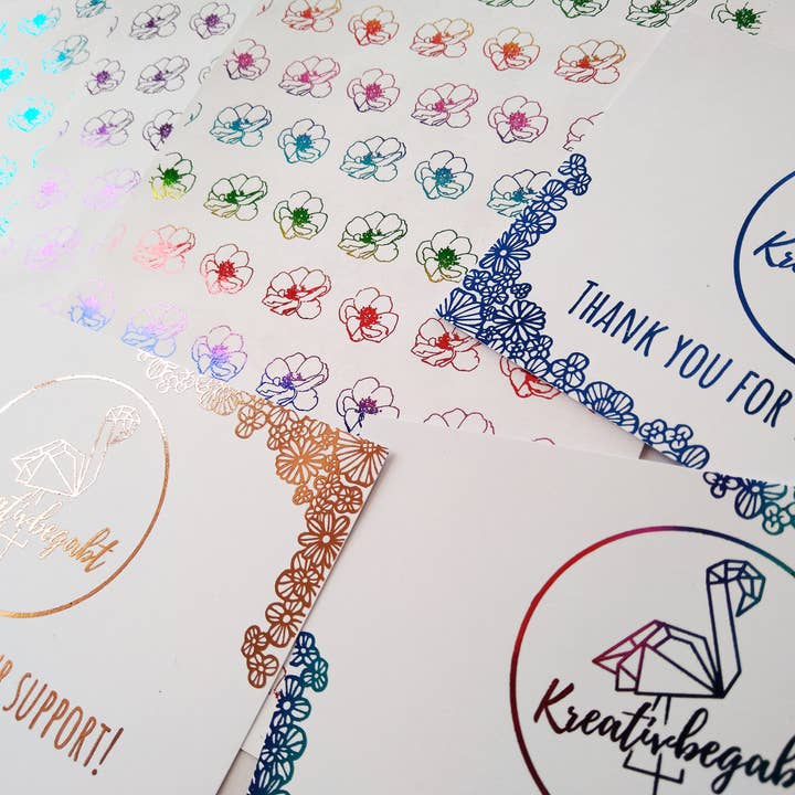 Kreativbegabt - Venta al por mayor Material para manualidades - Cobre - A4 Hot Stamping Foil Hot Foil Tóner