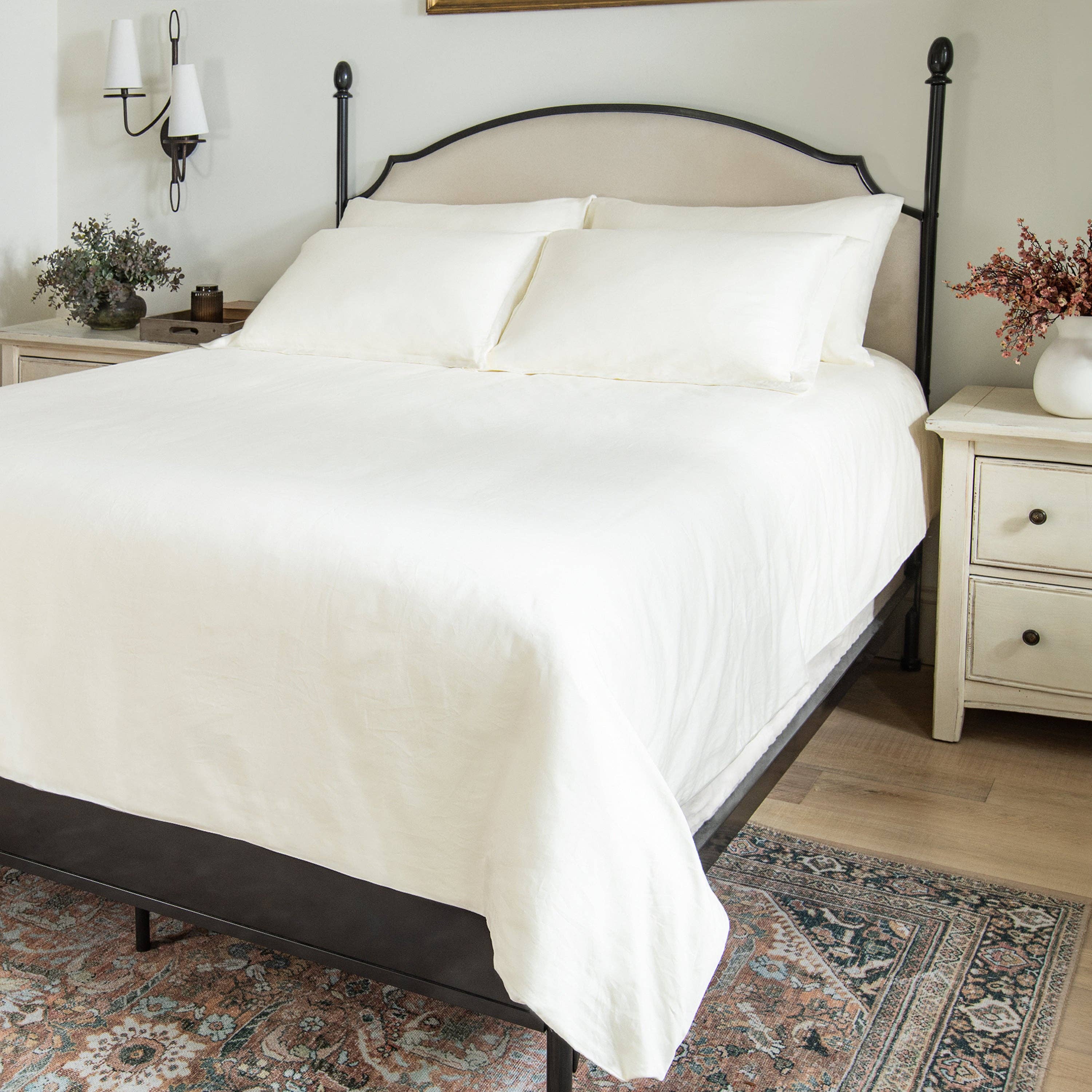 Delara - Vente Housses de couette - Parure de lit en coton biologique Lux5