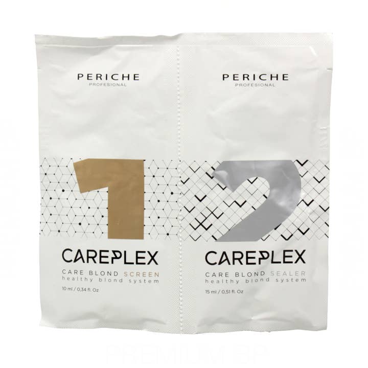 Periche Careplex Blond Tratamiento Sobre 1 (10 ml) + 2 (15 ml) para venta al por mayor de SUBLIME BEAUTY WHOLESALER SL
