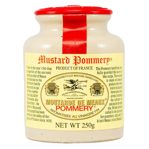 The French Farm - Wholesale Mustard - Pommery Meaux Mustard Stone Jar 8.8oz0