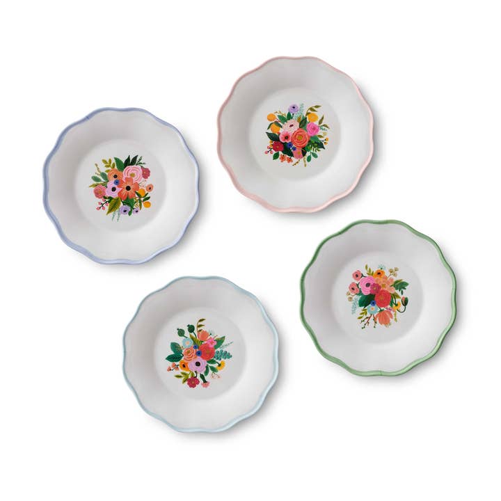 Rifle Paper Co. - Wholesale Dinner Plate - Garden Party Melamine Assorted Dessert Plates0