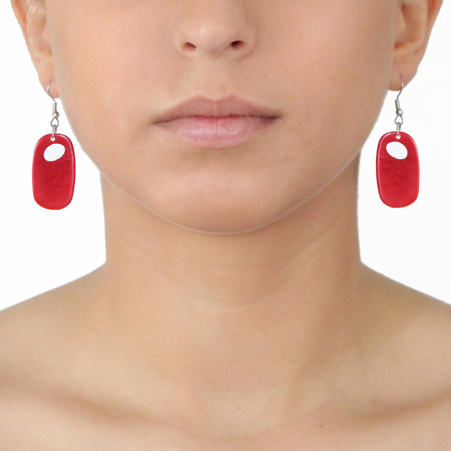 Muichic Natural Jewelry - Wholesale Dangle Earrings - Tagua Earrings Handmade Fairtrade Lightweight3