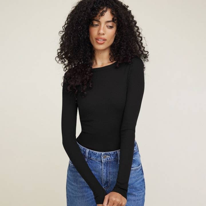 FurDecoration - Wholesale Knit top – Women's - Stretchy Sleeve Knit Top Viscose Spandex Plain4