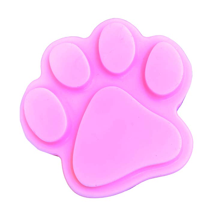 Saponetta Paw Print - Scegli il tuo colore per la vendita all'ingrosso da parte di Bubble Bee Soapery