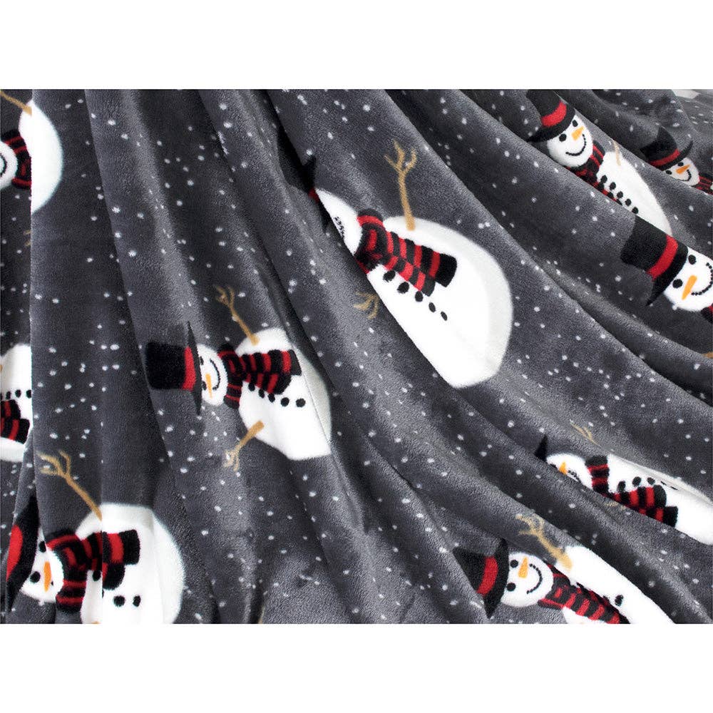 Pavilia – wholesale Prydnadsfilt – Pavilia julfleecefilt med säsongsmotiv33