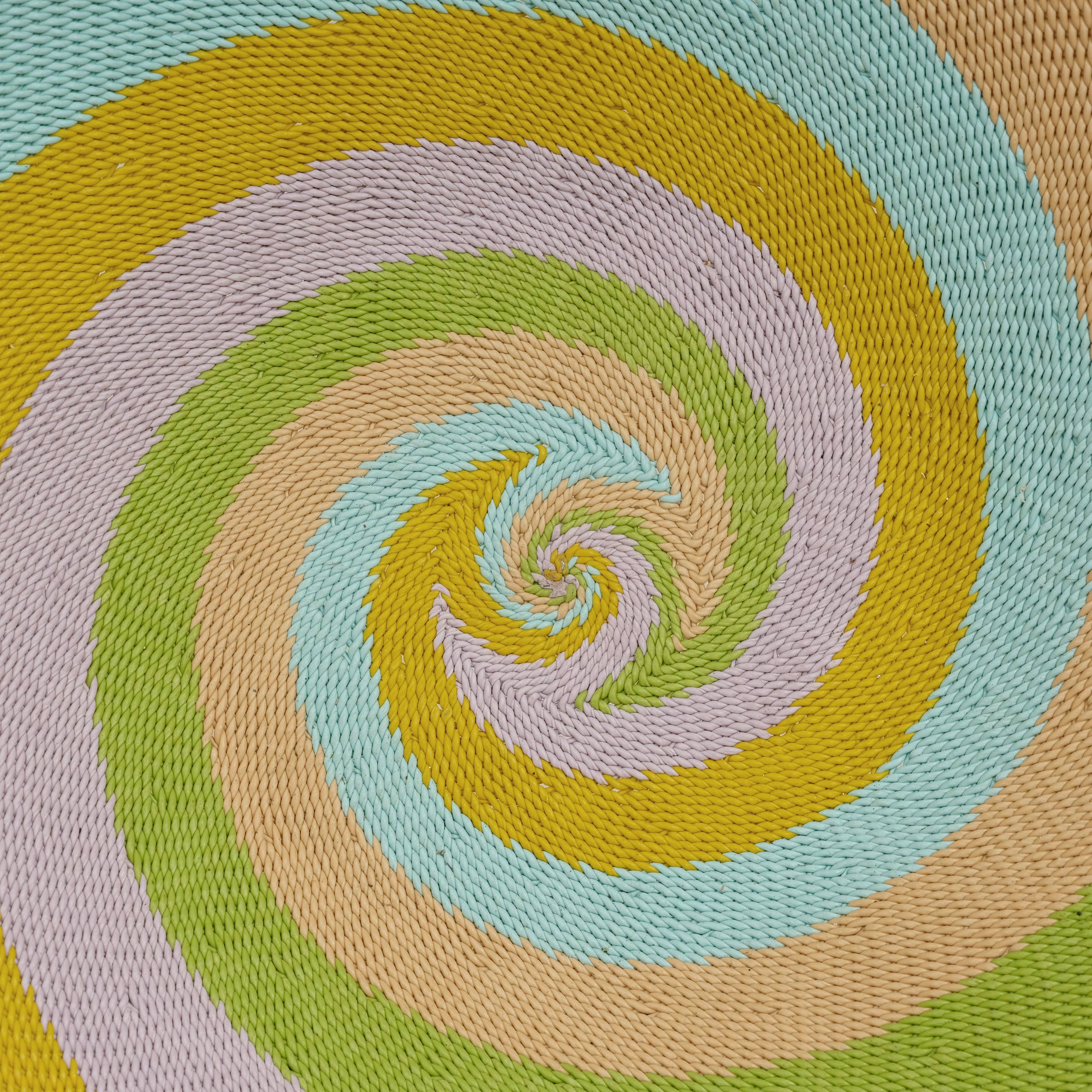 AS'ART a sense of crafts – Prato/tigela decorativa por atacado – Tigela de fio de telefone trançado, cores Mix&Glow4