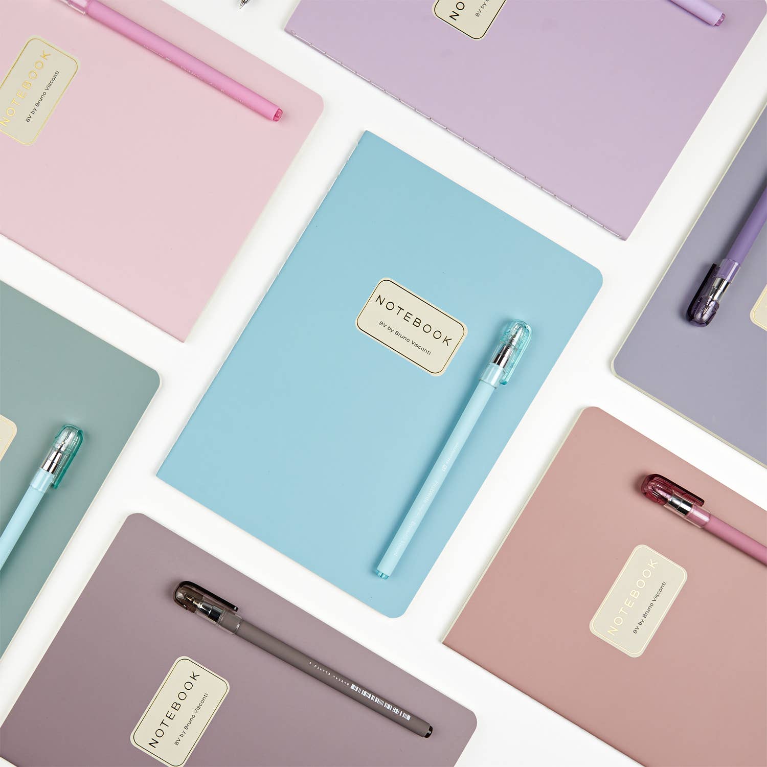 BV by Bruno Visconti - Wholesale Notebook - A5 Notebook - Solid Pink1