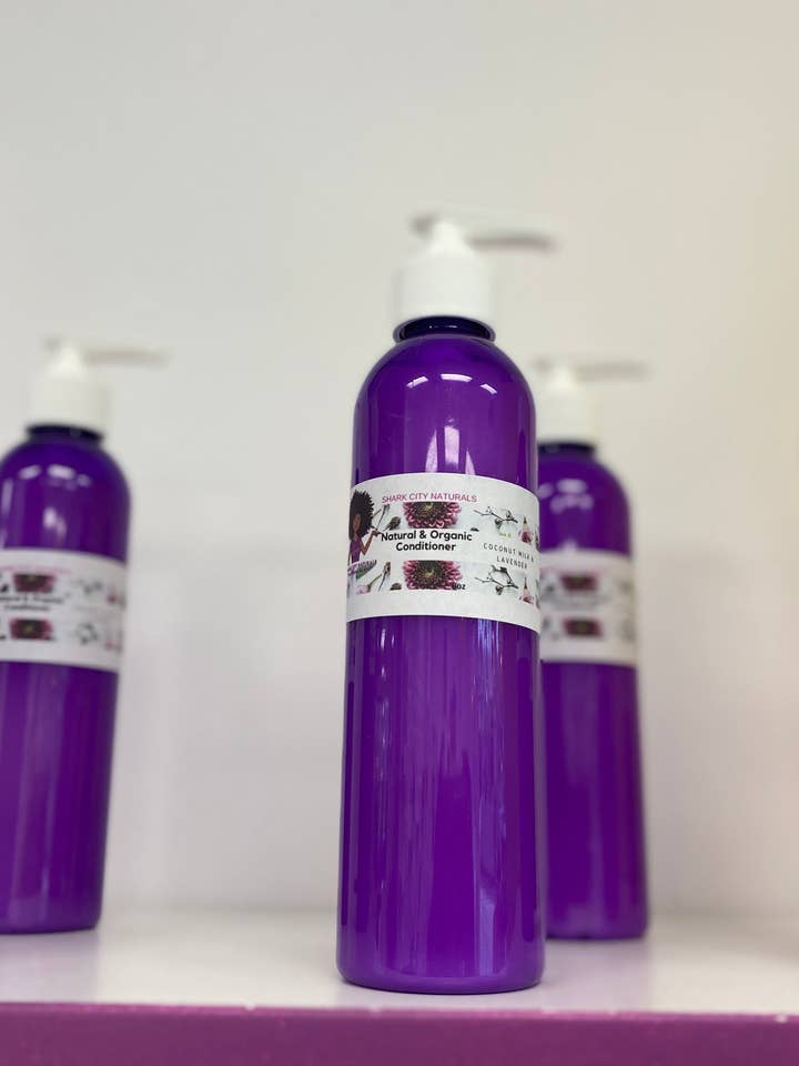 Kokosmjölk och lavendel balsam för wholesale av Shark City Naturals