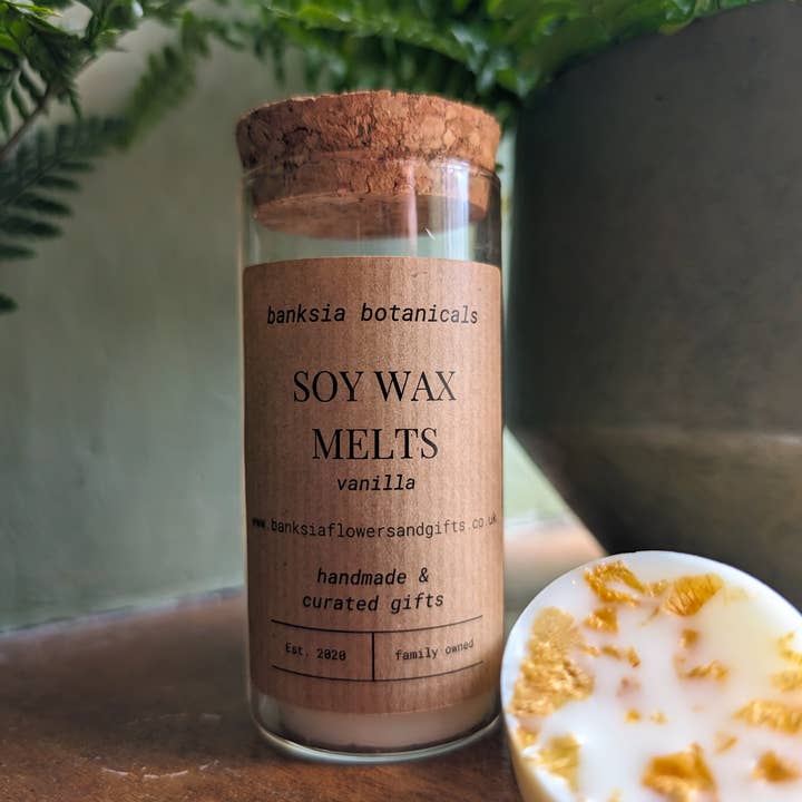 Banksia Botanicals – wholesale Doftvax – Vanilj soja vax smälter