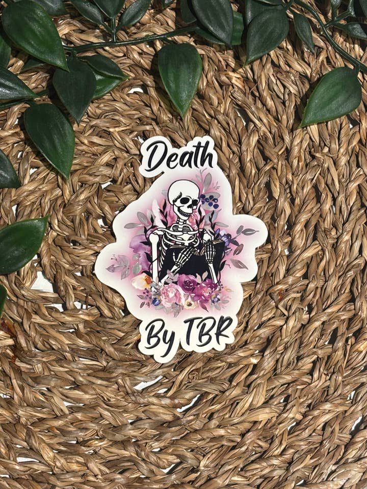 Död genom TBR – Klistermärke för wholesale av Nordic Book Adventure