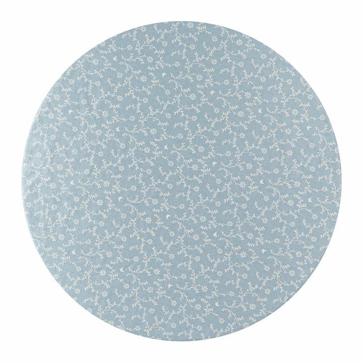 Subplate em algodão encerado - Lúcia-Azul por atacado de Maria Vittoria Atelier