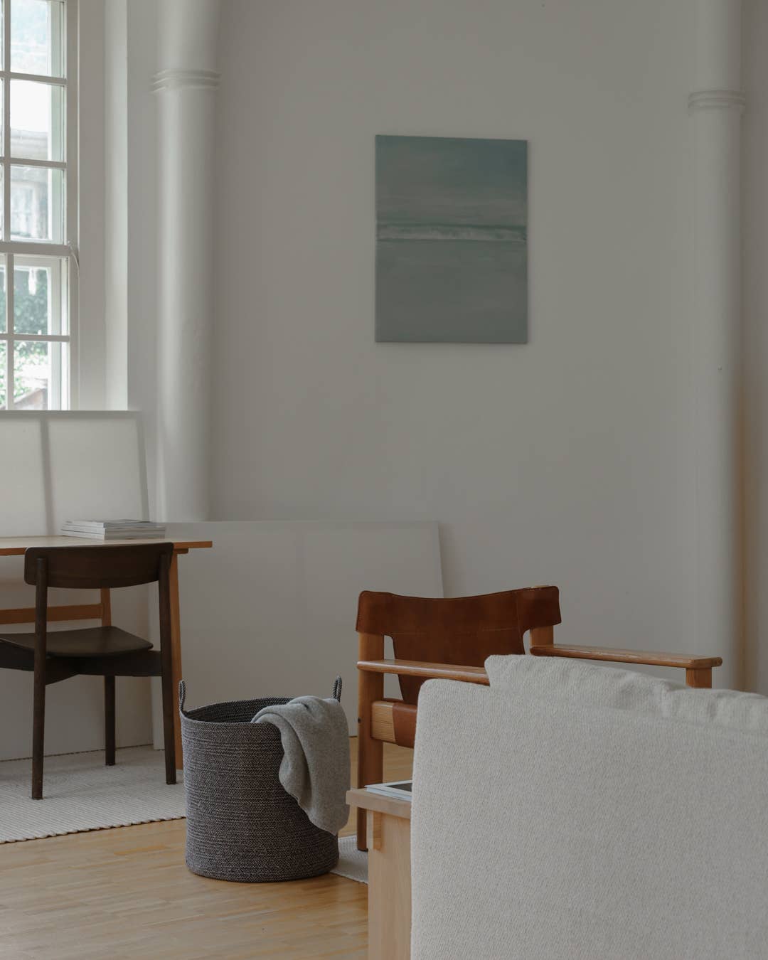 SUNNY HOME - Vente Paniers - Panier en corde de coton avec poignées – Loops S6