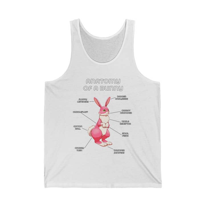 Bunny Pink - Débardeur pour la vente par Artworktee