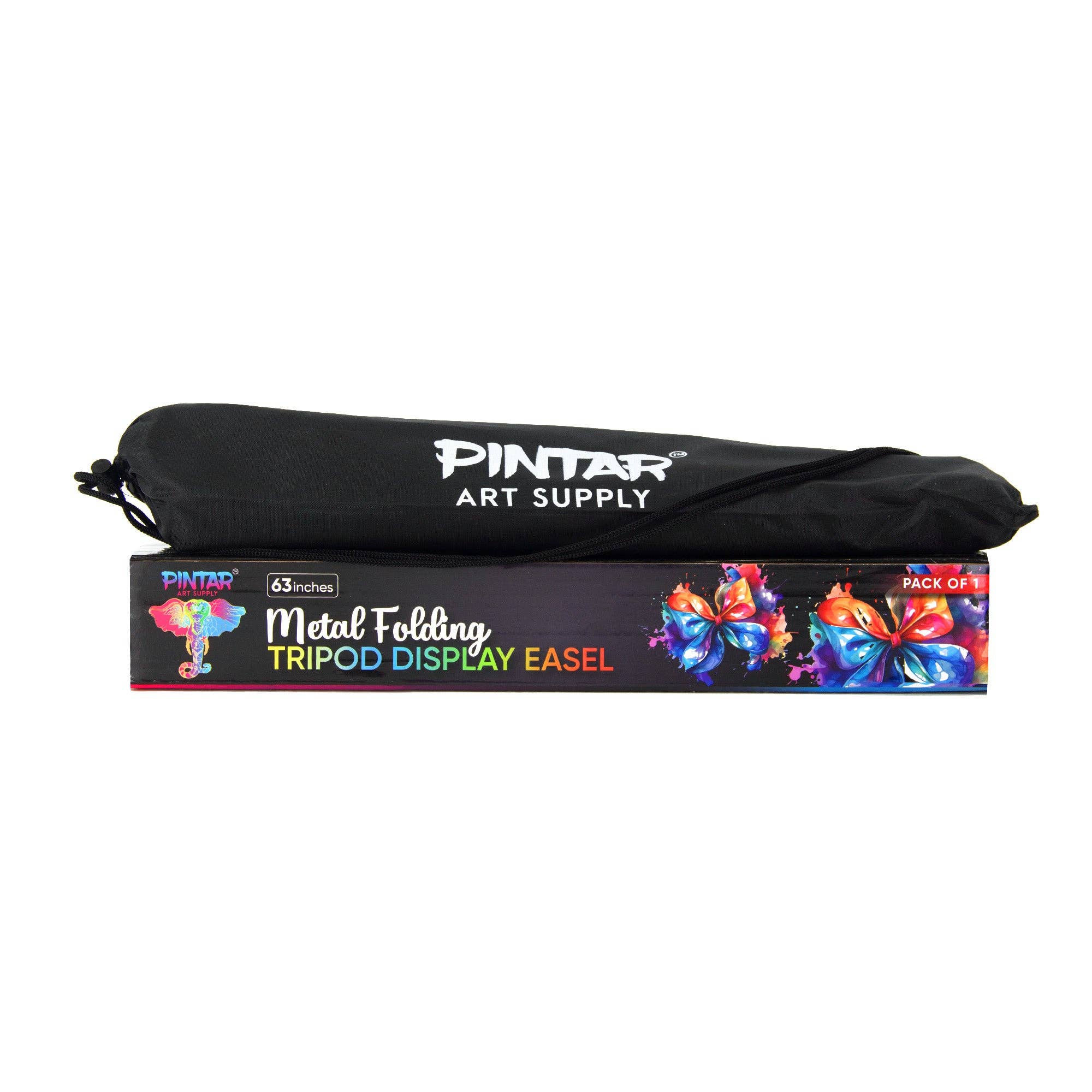 Pintar Art Supply - Wholesale Easel - Pintar Portable Metal Tripod Art Easel Stand with Bag1