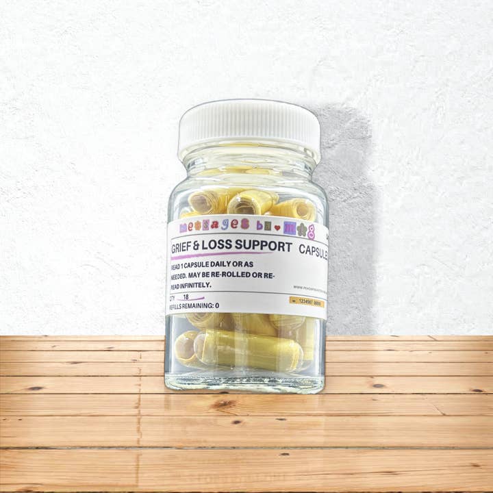 Messages By Meg - Wholesale Decorative Jar - Grief & Loss Support1