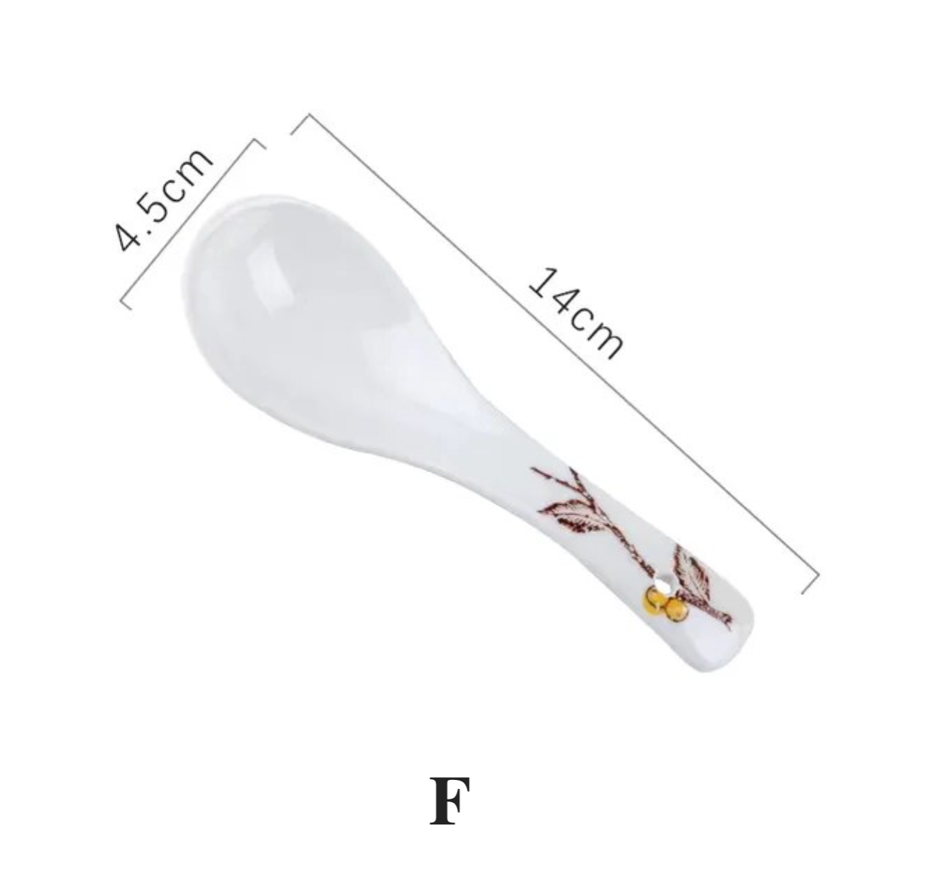 Homerely (We Cover All Import Duties) - Vendita all'ingrosso Cucchiai da cucina - Cucchiaio da zuppa in ceramica giapponese creativa | Stoviglie5