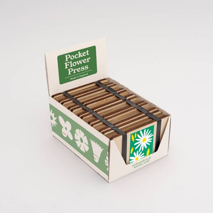 Studio Wald - Wholesale DIY Craft Kit - Pocket Flower Press - Daisy