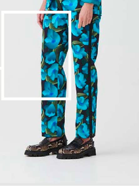 Pantalon Sage Peony Teal
pour la vente par Perlavera