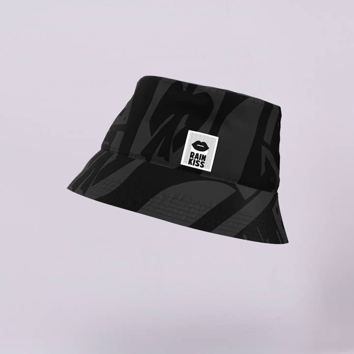 Rainkiss - Wholesale Bucket Hat - Women's - Back to Black Bucket Hat