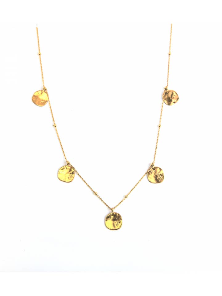 Drachmen-Halskette für den Großhandel von KRETA Jewels