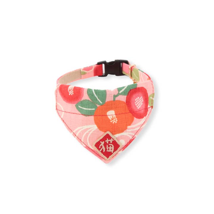 MOON-X USA, INC. - Wholesale Pet Collar - Cat - Kimono Cat Bandana Collar (Pink)