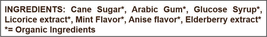 Zot Organic by Phyto-Plus - Wholesale Licorice - Organic Licorice Stones, Firm-chewy 2.5oz1