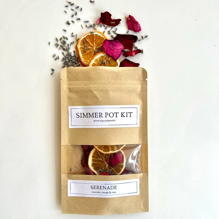 Unearthed Naturals - Wholesale Potpourri - Serenade - Simmer Pot Kit - Lavender, Orange & Rose
