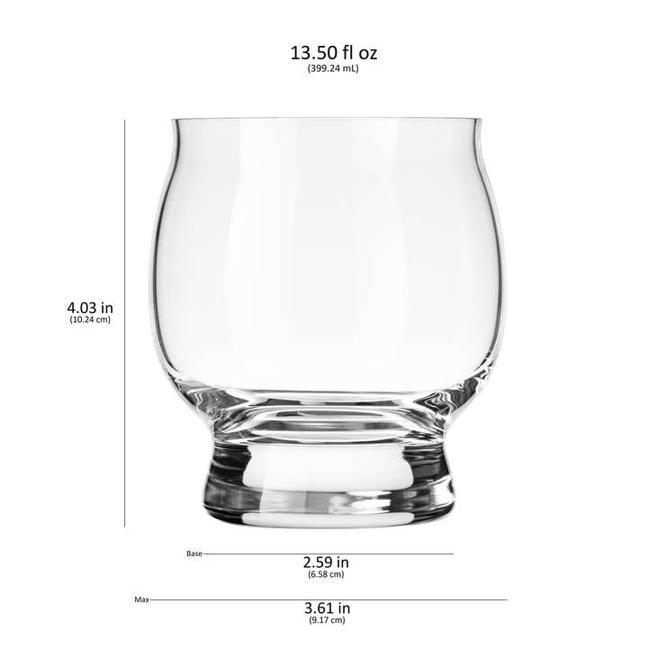 Libbey - Wholesale Cocktail/Liquor Glass - Libbey Kentucky Bourbon Trail Glass, 13.5oz, Set of 43