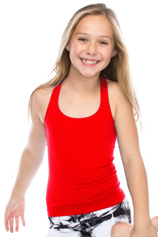 KurveShop - Wholesale Tank Top - Kids - KIDS JERSEY RACERBACK TANK14