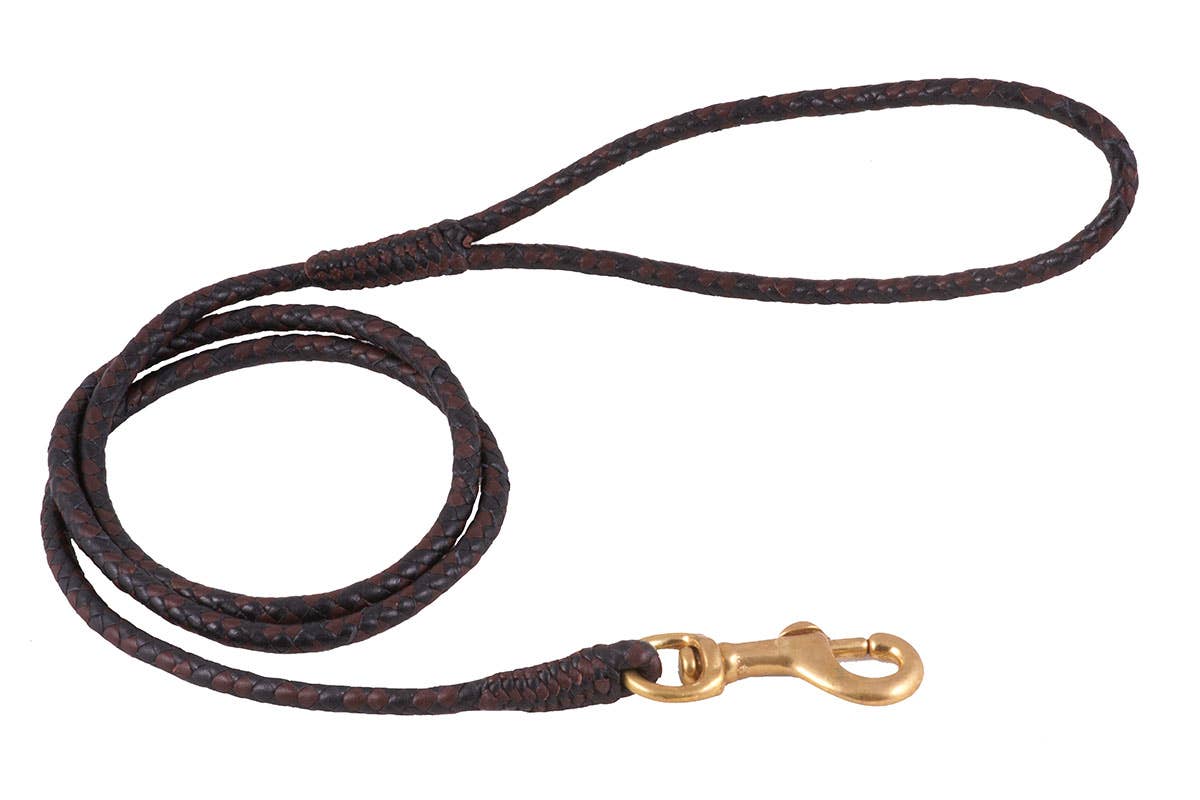 Alvalley - Wholesale Pet Leash - Dog - Braided Leather Snap Leads57