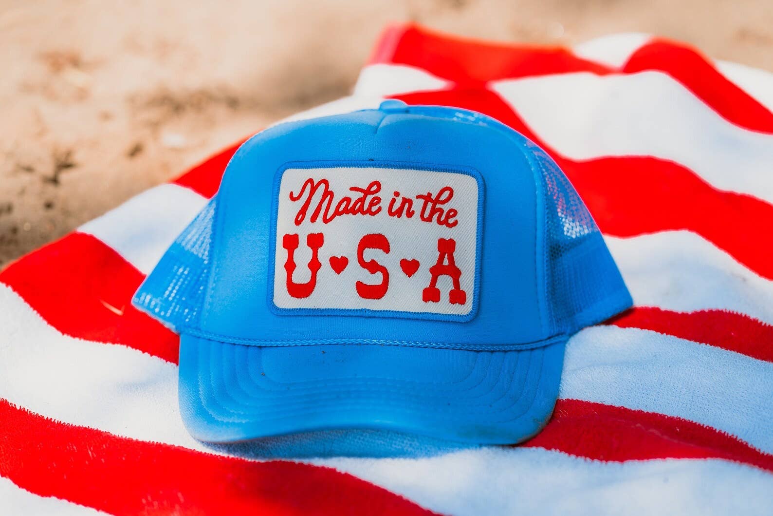 Wilder Made - Vente Casquette de camionneur – femme - Chapeau Patch Trucker fabriqué aux États-Unis5