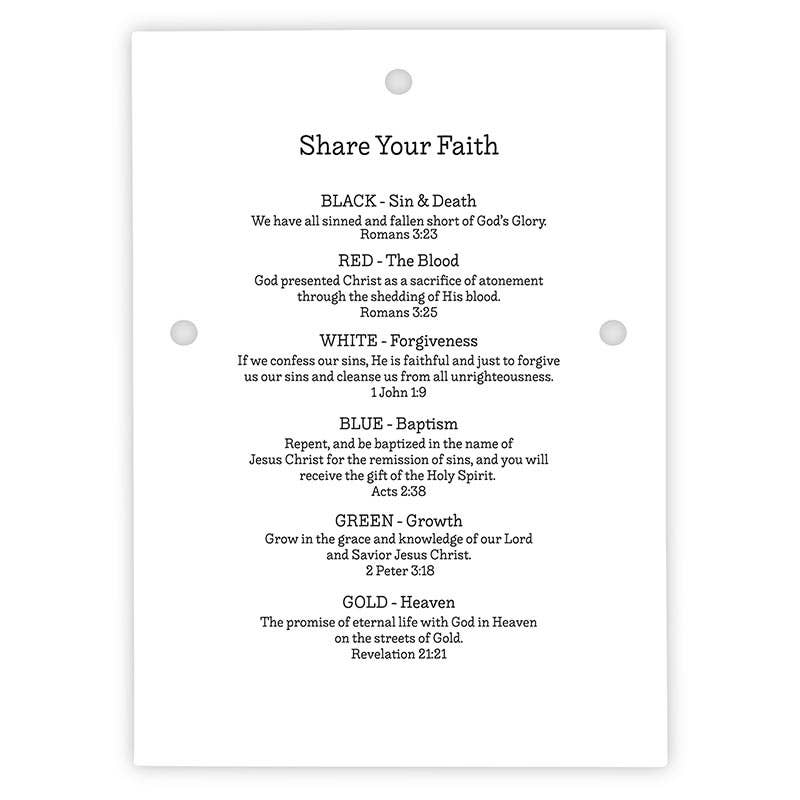 Faithworks by Creative Brands - Wholesale Beaded Bracelet - Salvation Bracelet2