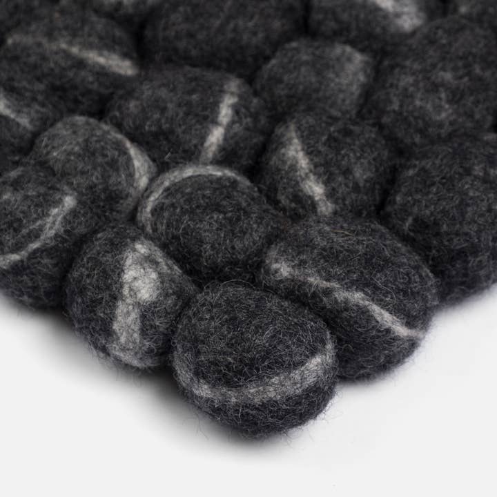 myfelt – wholesale Matta – Kurt kände boll matta rektangulär 100% ull handgjord