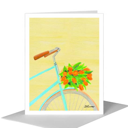 Delivery, Greeting Card (#8012B) for wholesale by Printed Canvas