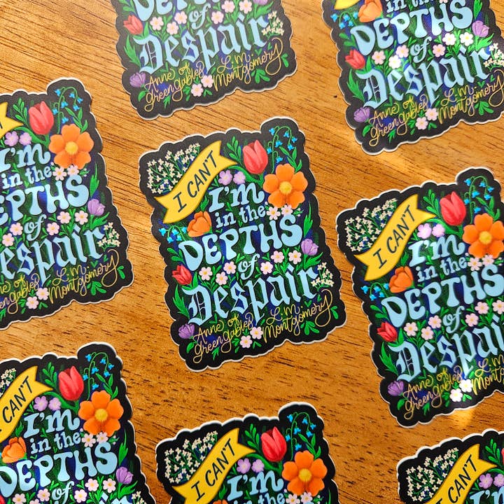 Nerd Lady Designs - Wholesale Sticker - Depths of Despair Anne of Green Gables Sticker5