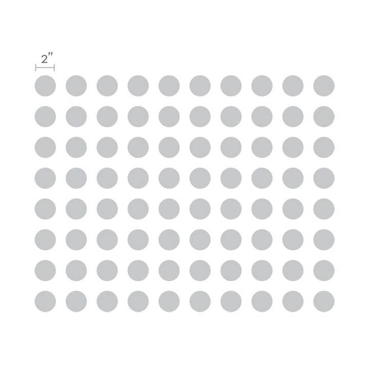 Simple Shapes - Wholesale Wall Decal/Stickers - Small Polka Dots Wall Decal2
