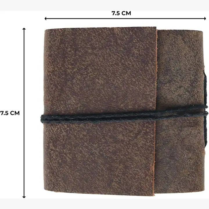 Tuzech Leather - Vendita all'ingrosso Diari/agende - Mini diario compatto in pelle vintage fatto a mano31