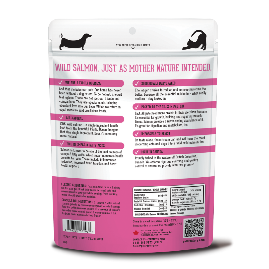 The Granville Island Pet Treatery (USA) - Wholesale Pet Treats - Dog - Wild Salmon Dehydrated Pet Treats: Omega-3 & High-Protein1