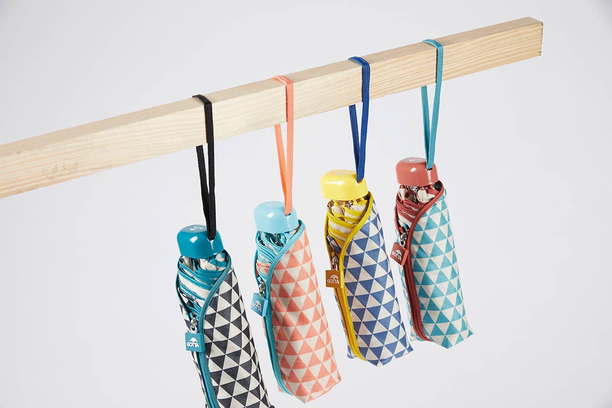 Ezpeleta - Wholesale Umbrella - Women's - Gotta folding umbrella for women with geometric print2