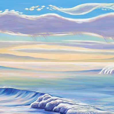 "Peaks" Art Print for wholesale by Follow the Sun