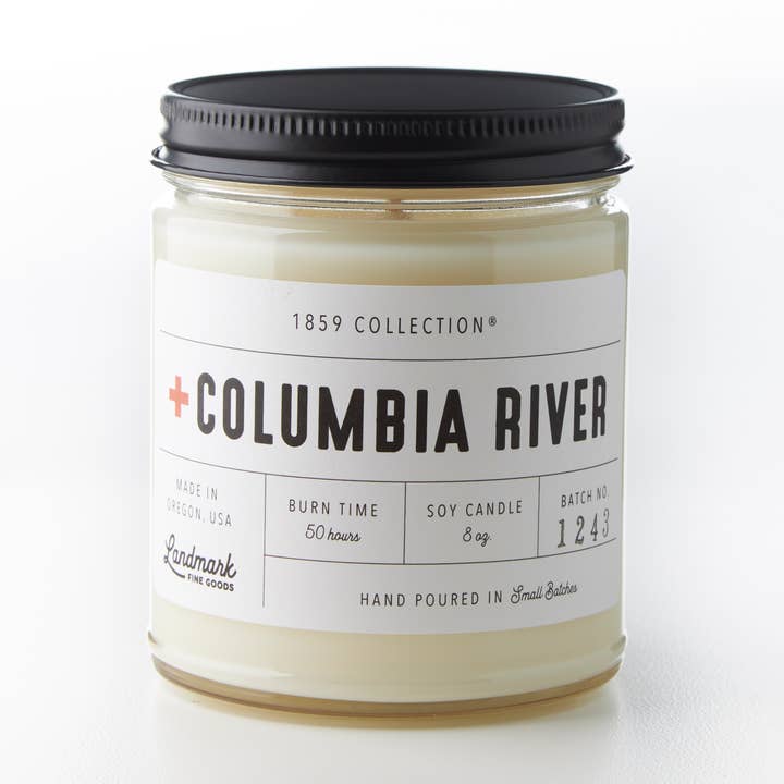 Oregon 1859 Collection® Candle - Columbia River for wholesale by Landmark Fine Goods