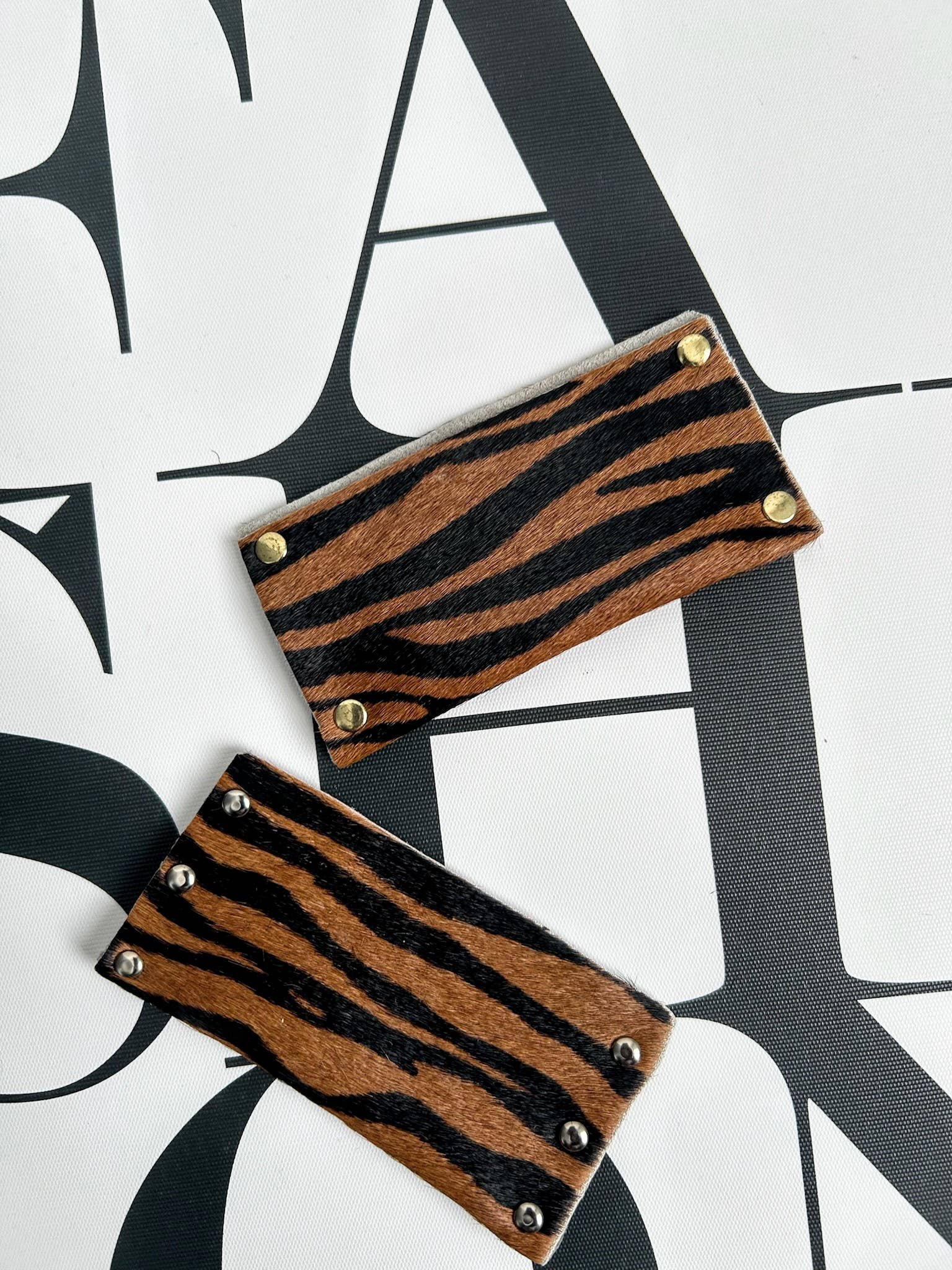 NKHenry - Wholesale Card Holder - Unisex - Hair on Hide Leather Calfhair Card Case2